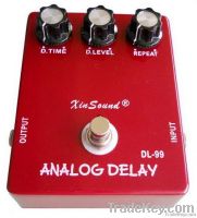 BBD Analog Delay Pedal True Bypass