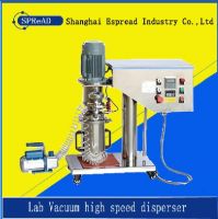 lab vacuum disperser with heating