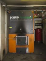 Used SCHMID Biomass Heating Container Type