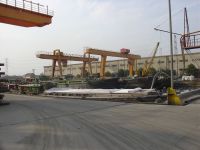 L-Shaped Legs Single Girder Gantry Crane with Winch