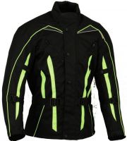 Textile Motorbike Jacket Long Hivis