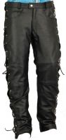 Leather Jeans Disco Biker Trousers