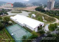 High Quality Big A Shape Event Tent With PVC Sidewalls For Restaurant