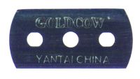 Three holes double edge razor blade(cutting)