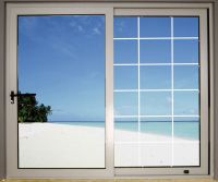 Aluminium sliding door