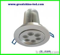 24V dmx rgb led ceiling light 6X3W