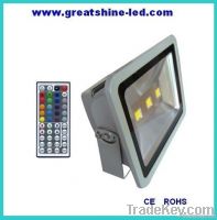 Ir remote rgb 150W led flood light AC85V/265v