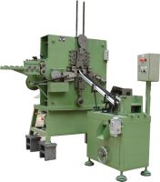 Wire hanger hook making machine with teeth twisted machine