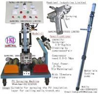 Polyurethane foam spraying machine