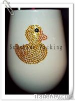 acrylic rhinestone sticker for decoration