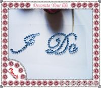 I DO letter sticker for wedding shoes