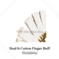 SISAL & COTTON FINGER BIAS BUFF