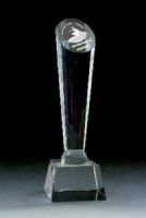 crystal trophy