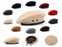 Army Berets Hats Pure Wool