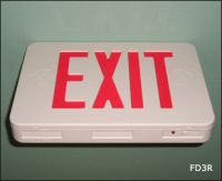 LED EXIT SIGN - BATTERY BACK-UP