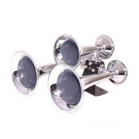 Chrome plated triple train air horn (MP-4002)