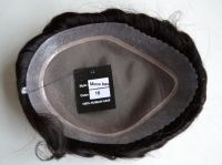 Human Hair Men's Mono Toupee