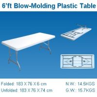 6&#039;ft folding table