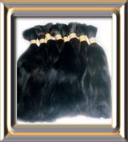 Non remy double drawn hair