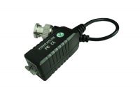 Single Channel Screwless Balun, Passive CCTV Video Balun with Screwless Terminal Block and Pigtail VB102P