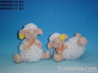 Valentine sheep decoration