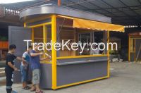 Newest style vending kiosk/ food kiosk/ vending booth/ food cart