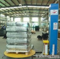 Weight pallet wrapping machine