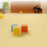 Professional Wholesale Customized Luxury Commercial Water Proof Durable High-End Thick Foam Bottom Pvc Vinyl Tiles Floors