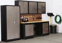 Garage storage cabinet