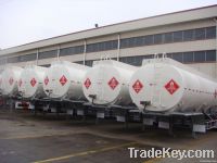 3 Axles 45000L Fuel Tank Semi Trailer