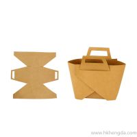 Recycle washable kraft paper clutch bag fashion bag