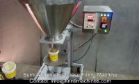 Semi Automatic Grease Filling Machine for smaller containers