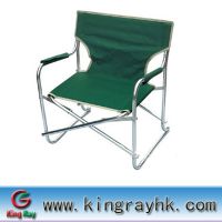 foldable  camping outdoor chair with steel tube frame