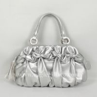 Metallic Silver Handbag