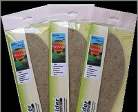 insole of natural flax
