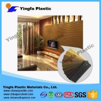 interior decorative waterproof pvc wall panel