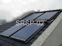 Split pressurized solar water heater