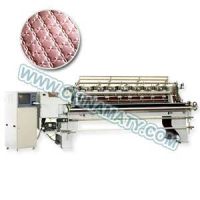 Computerized multi needle quilting machines