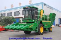 5 rows corn combine harvester