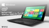 10.1-inch Quad-core Windows 8.1 Tablet PC  with IPS Screen, POGO Keyboard, Bing Office 365 Preloaded