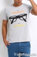 Men Grey Printed T-shirt