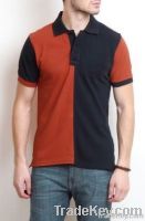 Men Contrast Color T-shirt