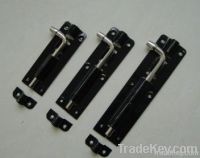 BLACK &quot;F&quot; TYPE TOWER BOLTS, DOOR AND WINDOW BOLT