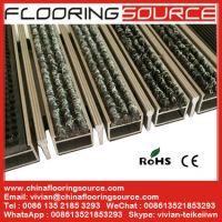 Aluminum Entrance Floor Mat Outdoor Entrance Mats Scrape Dirt  Non-slip Alu extrusion Outdoor Entrance Matting