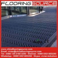 Interlocking Plastic Heavy duty brush entrance mat