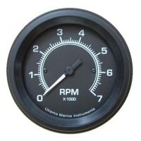 Utrema Black Marine Tachometer