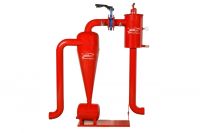 Hydrocyclone system with metal filter