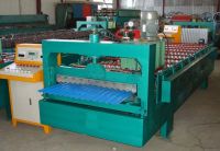 glazed tile roll forming machine