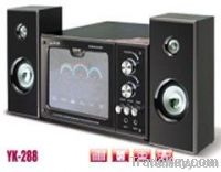 2.1 active speaker with usb/sd/remote control