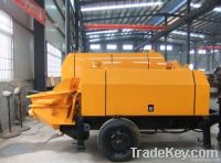 Trailer mounted concrete pump with diesel engine (HBT60.13.130RSC)